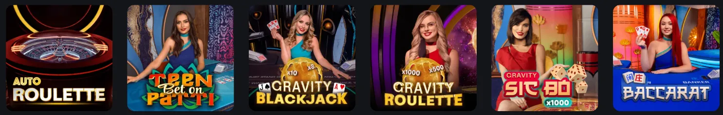 Live Dealer Experience